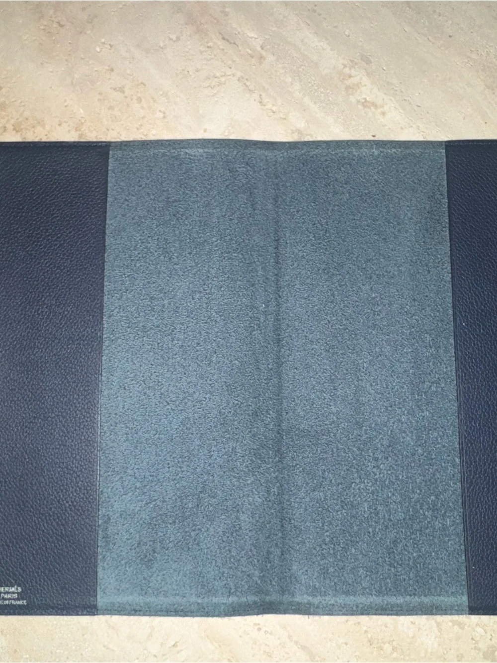 Hermès Ulysse Universel A5 Notebook Cover navy blue Togo Leather | Hermes Box
